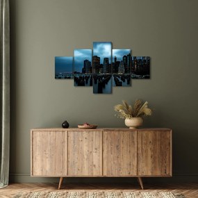 Obraz  - Widok na drapacze chmur Nowego Jorku (125x70 cm)