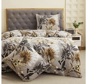 PrzytulneMieszkanie.pl PrzytulneMieszkanie.pl Pościel z mikropluszu EXVORO szara Rozmiar pościeli: 70 x 80 cm | 140 x 200 cm