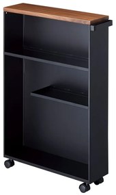 Czarny metalowy regał łazienkowy 47,5x68 cm Tower – YAMAZAKI