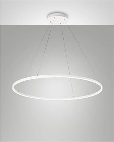 Lampa wisząca LED GIOTTO 60W biała 3508-42-102 Fabas Luce