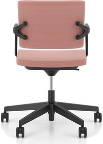 Obrotowe krzesło konferencyjne na kółkach 2ME-BL TS25 ARM-BL