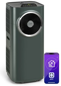 Klarstein Kraftwerk Smart 12000 BTU Klimatyzacja Przenośna Antracyt