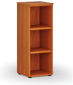 Regał biurowy PRIMO WOOD, 400 x 420 x 1087 mm, wiśnia