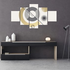 Obraz - Kształty geometryczne N⁰2 (125x70 cm)