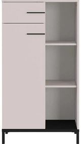 Kremowy regał 64x120x34 cm Rovigo – Germania