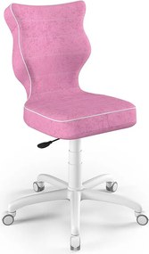 Młodzieżowe krzesło do biurka Petit White rozmiar 6 (159-188 cm)