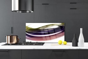 Panel nad blat kuchenny Cyfrowa Wizja Abstrakcji