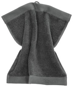 Ciemnoszary bawełniany ręcznik frotte 30x30 cm Comfort – Södahl