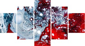 Abstrakcyjny obraz (125x70 cm)