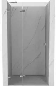 Mexen Lunar drzwi prysznicowe uchylne lewe 105 cm, transparent, chrom - 834-105-000-01-00-L