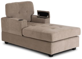 Fotel Wypoczynkowy Sofa NEO Beżowy Tapicerowany Nowoczesny
