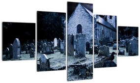Obraz - Ciemna noc (125x70 cm)
