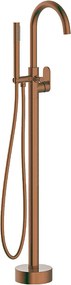 Charme II kolumna mechaniczna do wanny wolnostojącej szczotkowana miedź - Essebagno