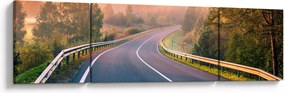 Obraz - Podróż o wschodzie słońca (170x50 cm)