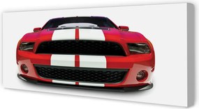 Zdjęcie na płótnie Czerwone Auto Sportowe