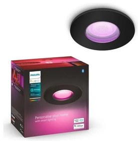 Philips-LED RGBW Ściemnialne oświetlenie łazienkowe Hue XAMENTO GU10/5,7W/230V IP44