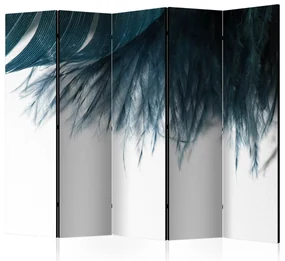 Parawan dwustronny Zwierzęta 225x172 cm 5-częściowy niebieski ARTGEIST B