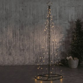 Stożkowa choinka LED na zewnątrz