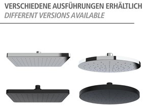 Deszczownica sufitowa z automatycznym czyszczeniem, Ø 22,5 cm, WENKO