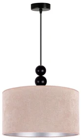 Duolla - Żyrandol na lince LYON 1xE27/15W/230V śr. 40 cm beżowy