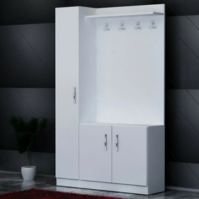 Zestaw do przedpokoju Naturel White