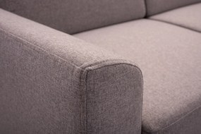 Masseno Narożnik SAPORE z funkcją spania i pojemnikiem na pościel Narozniki L, Rozkładana sofa - Beżowy, DENVER 05