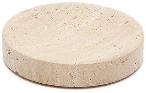 Beżowa kamienna mydelniczka Macre – Kave Home