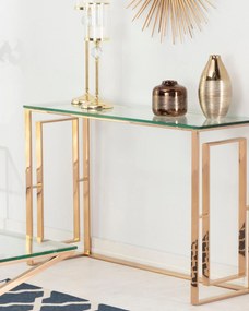 Konsola Eternic rose gold 120x40x80cm