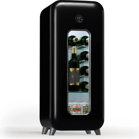 Klarstein Shirley 36cm 15 Butelek Winiarka Wolnostojąca Czarny