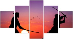 Obraz - Samuraj (125x70 cm)