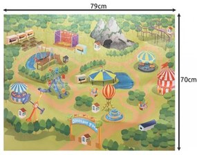 Woopie duży zestaw figurki dinozaury xxl + mata "prehistoryczny świat"