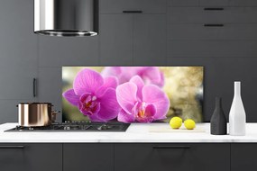 Szkło do Kuchni na Ścianę Wyrafinowany Bukiet Botaniczny