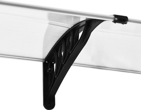 Podwójne Zadaszenie Outsunny: Ochrona przed słońcem i deszczem, Łatwa Instalacja, 75x195x23 cm