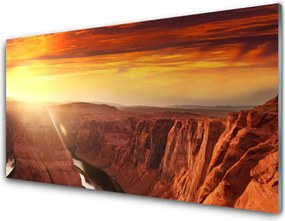 Szkło do Kuchni na Ścianę Majestatyczny Wielki Kanion