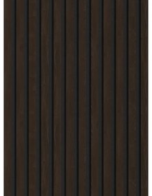 Mexen Lam-F lamele ścienne akustyczne 275 x 30 cm, filc 8 mm, fornir techniczny, Heban Brązowy - S105-275307-3015-022