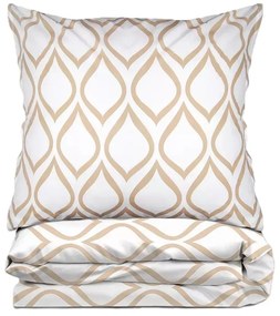 Pościel bawełniana Premium Bielbaw 220x200 Lol beżowa GRENO