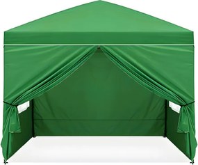 Automatyczny namiot ogrodowy 3x3 m z oknami Gardenia 4W-GR, zielony