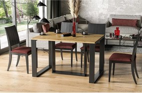 Stół rozkładany BORYS 130(290)x80 dąb artisan