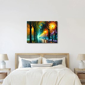 Obraz - Nocny spacer (70x50 cm)