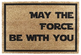 Wycieraczka z włókna kokosowego 40x60 cm May the Force Be With Your – Artsy Doormats