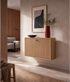 Uchylna szafka na buty w dekorze dębu w naturalnym kolorze 72x43x17 cm Albany – Actona
