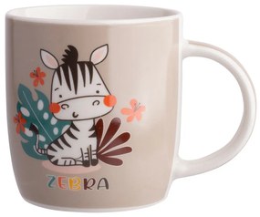 Altom Kubek porcelanowy Zebra, 300  ml