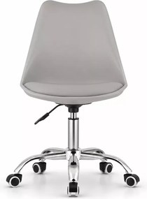 Nowoczesne, ergonomiczne i stylowe krzesło Miramas z regulacją wysokości i kauczukowymi kółkami do biura i domowego biura