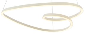 Skandynawska lampa wisząca beżowa 72 cm z LED z 3-stopniową regulacją ściemniania - CircuitSkandynawski Oswietlenie wewnetrzne
