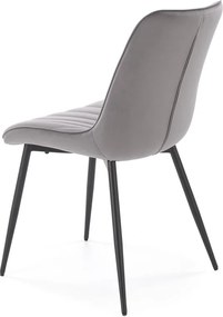 Krzesło do jadalni z przeszyciami K589 Halmar
