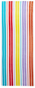 Bawełniany ręcznik plażowy 78x200 cm Rainbow Stripe – Catherine Lansfield