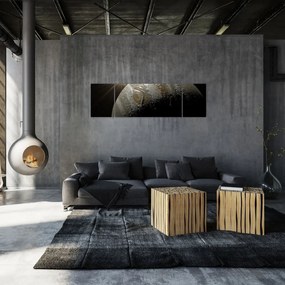 Obraz planety w kosmosie (170x50 cm)