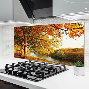 Panel nad blat kuchenny Drzewo nad Lustrem Jeziora