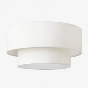 Plafon Sufitowy Lumira Biała & Ø40 Cm - Sklum