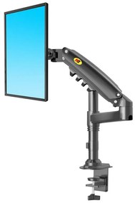Uchwyt biurkowy na monitor HS-80B, z regulacją wysokości